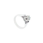 Six Claw Solitaire Diamond Engagement Ring - Image 2