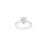 Six Claw Solitaire Engagement Ring