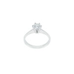 Classic Six Claw Solitaire Engagement Ring
