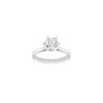 Cathedral Solitaire Engagement Ring