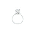 Cathedral Solitaire Engagement Ring - Image 2