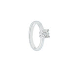 Classic Four Claw Solitaire Engagement Ring - Image 2