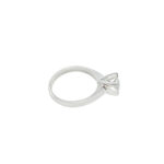 Classic Tapered Four Claw Solitaire Engagement Ring - Image 2