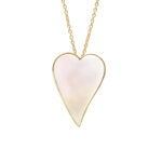Elena Votsi Seashell Heart Pendant/Brooch