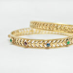 Precious Gemstones Bangles - Image 3