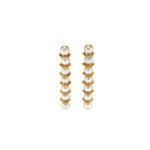 Elena Votsi Drop Pearls Earrings