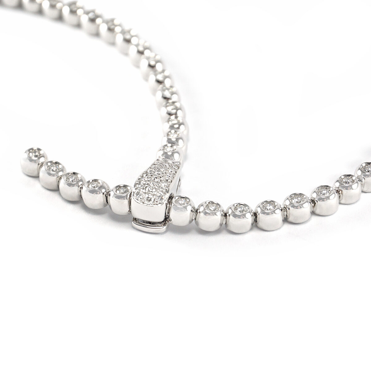 Diamond Riviera Adjustable Necklace - Image 2