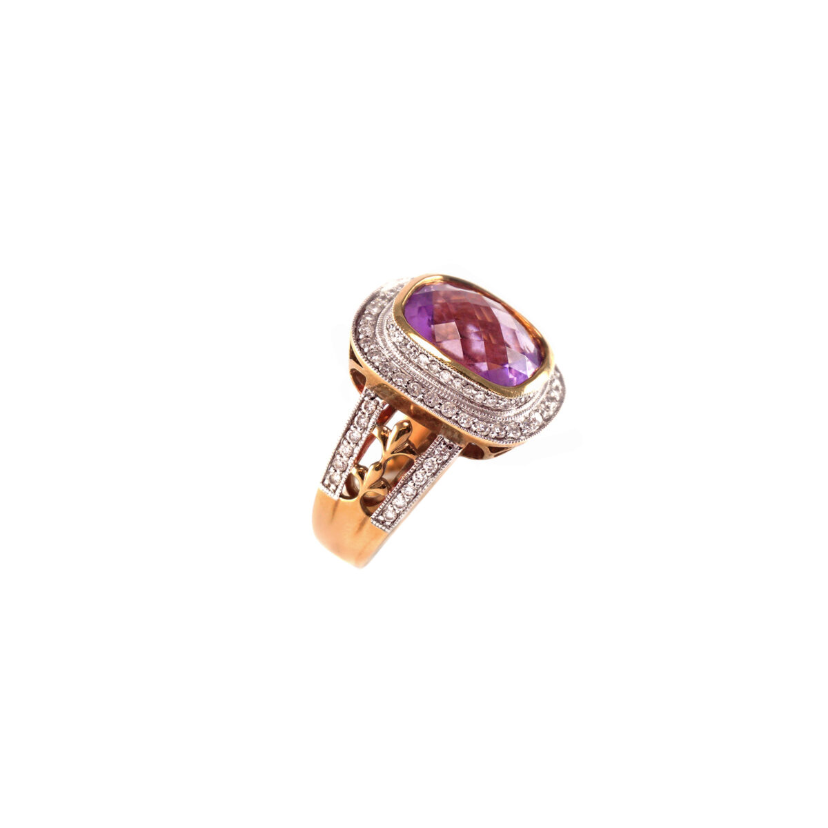 Amethyst Signet Ring - Image 2