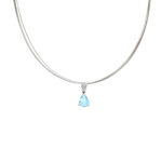Teardrop Topaz Necklace