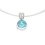 Teardrop Topaz Necklace - Image 2