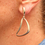 Gavello Corpo Heart Rose Gold Earrings - Image 2