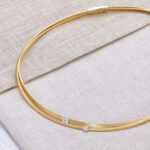 Marco Bicego Masai Two Strand Gold Diamond Necklace - Image 2