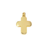 Minimal Cross Pendant