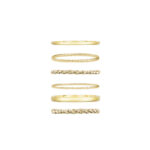 Slim Gold Rings
