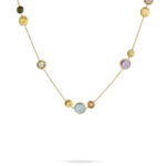 Marco Bicego Jaipur Mixed Stone & Gold Bead Necklace
