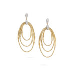 Marco Bicego Marrakech Onde Diamond Concentric Earrings