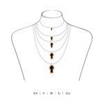Very Gavello Daisy Black Pendant - Image 2