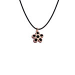 Very Gavello Daisy Black Pendant