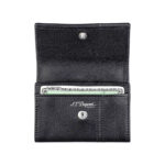S.T. Dupont Black Calfskin Small Wallet - Image 2