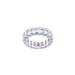 Eternity Oval Cut Diamond Ring - Image 2