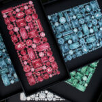 Taitù Monocolor Emeralds Square Tray - Image 5