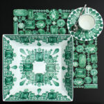 Taitù Monocolor Emeralds Square Tray - Image 4
