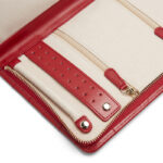 Wolf Caroline Red Large Jewelry Portfolio - Image 3