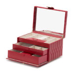 Wolf Caroline Red Medium Jewelry Case - Image 2
