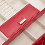 Wolf Caroline Red Medium Jewelry Case - Image 5