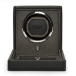 Wolf Black Cub Single Watch Winder with Cover - Image 4