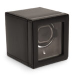 Wolf Black Cub Single Watch Winder with Cover - Image 5