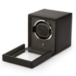 Wolf Black Cub Single Watch Winder with Cover - Image 3