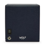 Wolf Navy Cub Single Watch Winder with Cover - Image 7