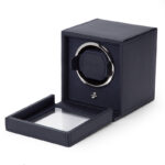 Wolf Navy Cub Single Watch Winder with Cover - Image 3
