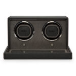 Wolf Black Cub Double Watch Winder with Cover - Image 3