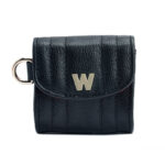 Wolf Mimi Black Earpods Case with Wristlet