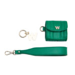 Wolf Mimi Forest Green Earpods Case with Wristlet - Image 9