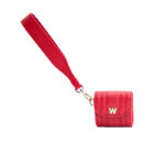 Wolf Mimi Red Earpods Case with Wristlet - Image 8