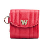 Wolf Mimi Red Earpods Case with Wristlet