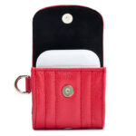 Wolf Mimi Red Earpods Case with Wristlet - Image 2