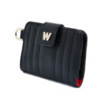 Wolf Mimi Black Credit Card Holder with Wristlet - Image 5