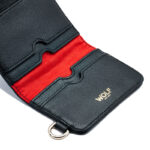 Wolf Mimi Black Credit Card Holder with Wristlet - Image 3