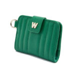 Wolf Mimi Forest Green Credit Card Holder with Wristlet - Image 5