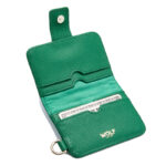 Wolf Mimi Forest Green Credit Card Holder with Wristlet - Image 2