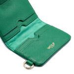 Wolf Mimi Forest Green Credit Card Holder with Wristlet - Image 3