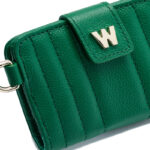 Wolf Mimi Forest Green Credit Card Holder with Wristlet - Image 7
