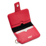 Wolf Mimi Red Credit Card Holder with Wristlet - Image 2