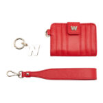 Wolf Mimi Red Credit Card Holder with Wristlet - Image 8