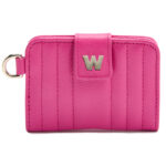 Wolf Mimi Pink Credit Card Holder with Wristlet - Image 4