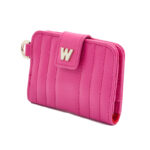 Wolf Mimi Pink Credit Card Holder with Wristlet - Image 5